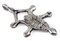 The Bead Chest Tillya Silver Moroccan Tuareg Cross Pendant: North African Tribal Berber Moroccan Sahara Pendant for Jewelry